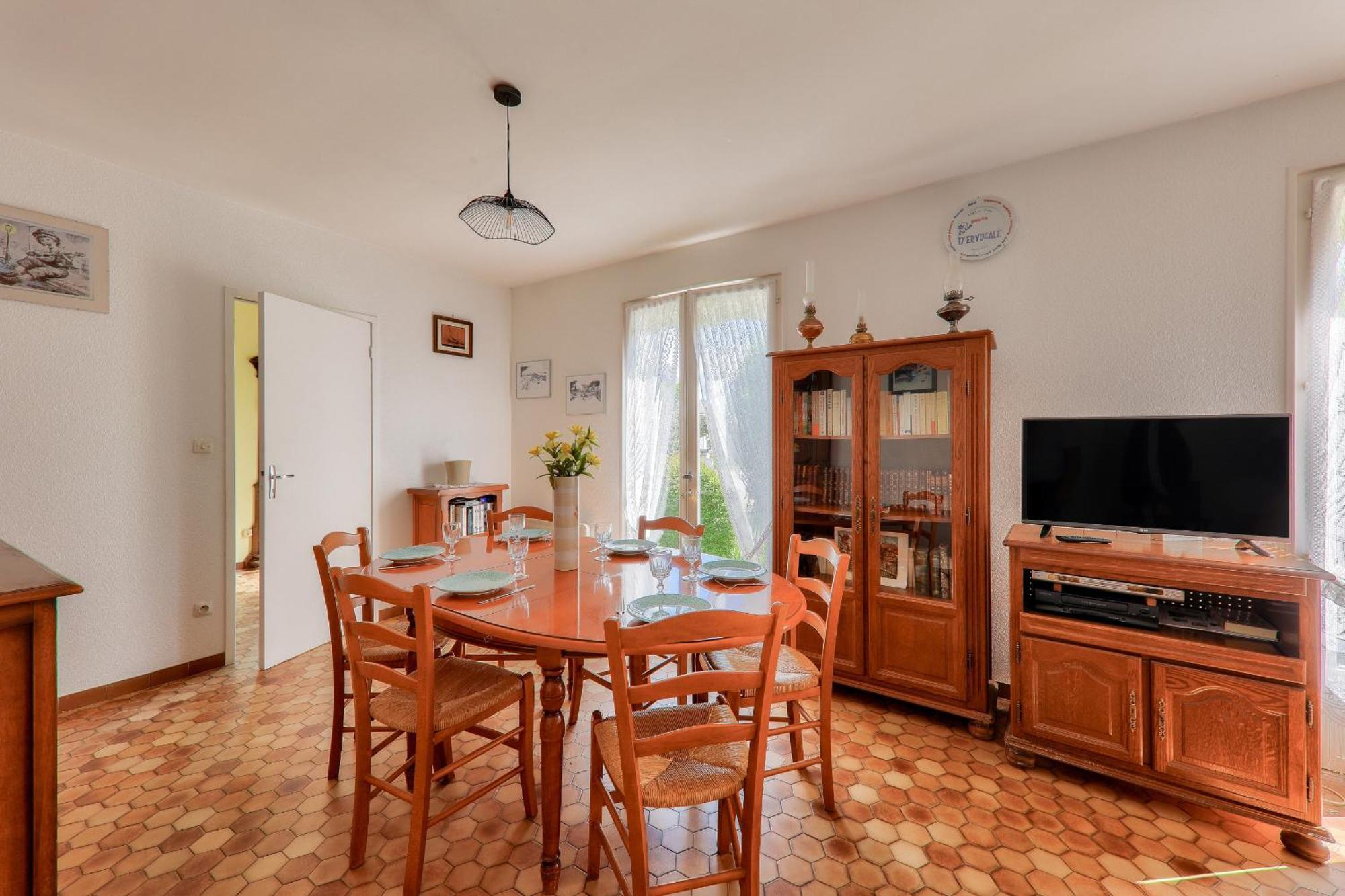 Vacances En Famille - Jardin - 800M De La Plage Saint-Gildas-de-Rhuys Exterior foto